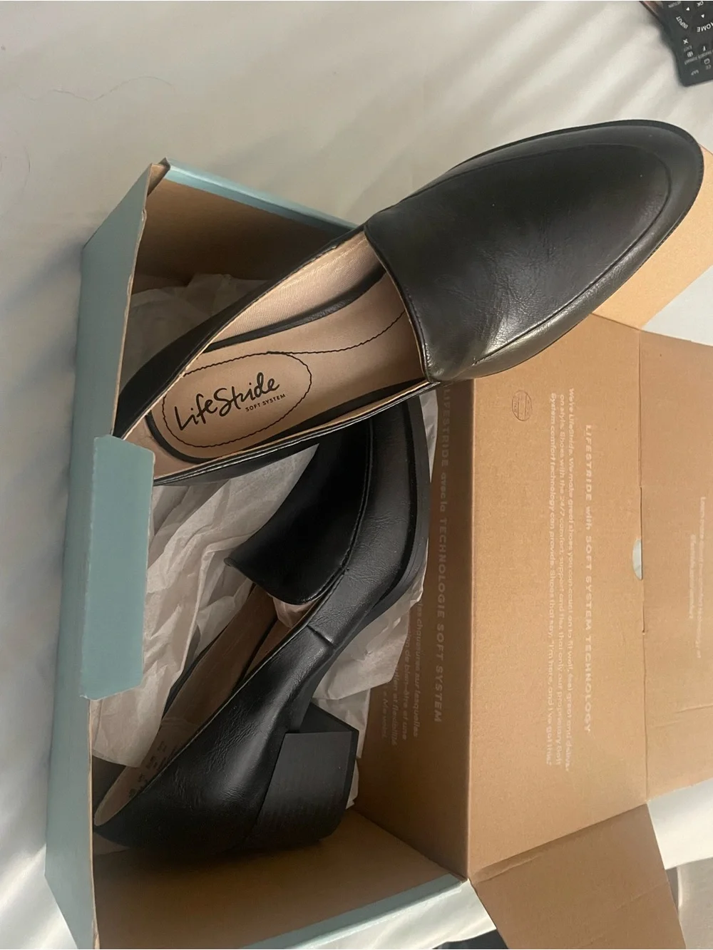 LifeStride Devyn Black Athena Women's Ankle Booties